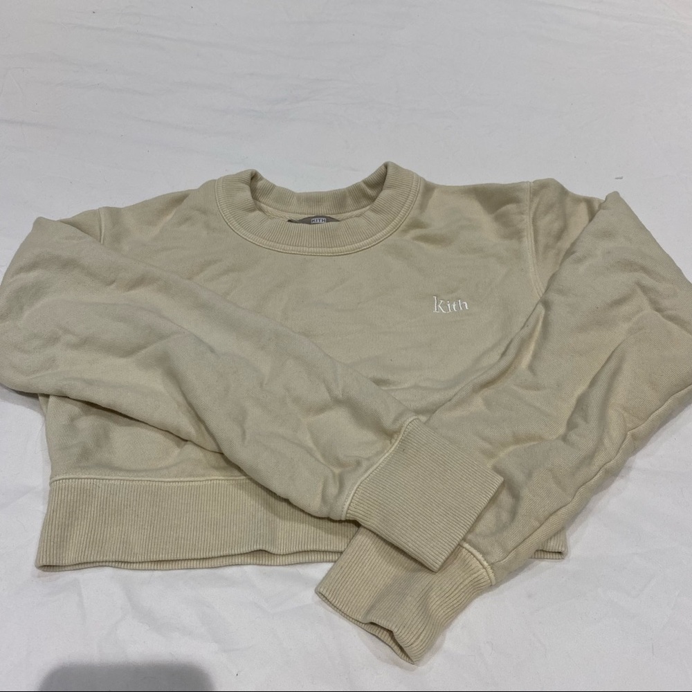 Kith cropped crewneck sweatshirt